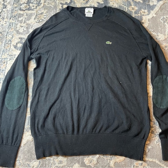 Lacoste Men's Black Sweater - Picture 1 of 5